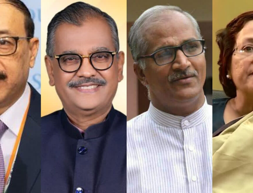 રાજ્યસભાને મળ્યાં 4 નવા સભ્ય, રાષ્ટ્રપતિ દ્વારા કરવામાં આવી નિમણૂક