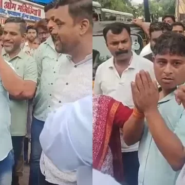 વિરારમાં રિક્ષાચાલકને મરાઠી ન બોલવા મામલે ટોળાએ ઢોર માર માર્યો કહ્યું, “આ છે શિવસેના સ્ટાઇલ”