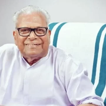 કેરળના પૂર્વ મુખ્યમંત્રી વી.એસ. અચ્યુતાનંદનનું 101 વર્ષની ઉંમરે નિધન