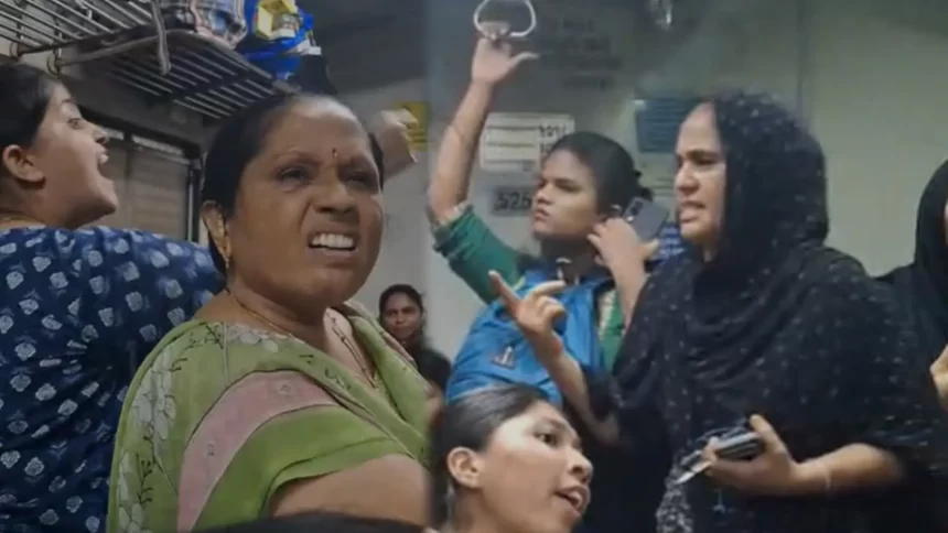 મુંબઈ લોકલ ટ્રેનમાં મરાઠી vs હિન્દી ભાષા વિવાદ: મહિલાઓ વચ્ચે ઉગ્ર ઝઘડો, વિડિયો વાયરલ