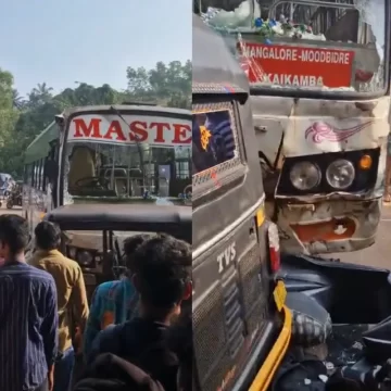 મેંગલોરમાં બસ સ્ટેન્ડમાં ઘૂસી કસર્ગોડ-મેંગલુરુ બસ, 5નાં મોત, 7 ગંભીર રીતે ઘાયલ