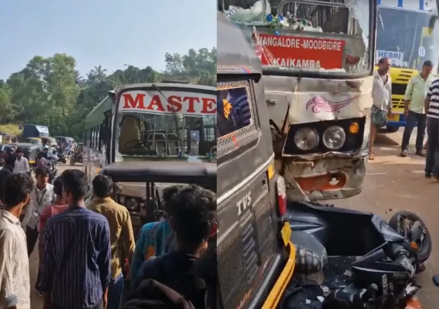 મેંગલોરમાં બસ સ્ટેન્ડમાં ઘૂસી કસર્ગોડ-મેંગલુરુ બસ, 5નાં મોત, 7 ગંભીર રીતે ઘાયલ