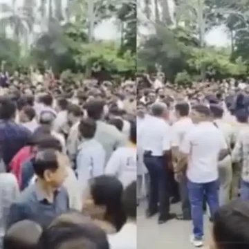 અમદાવાદમાં સેવન્થ ડે સ્કૂલની ચોંકાવનારી ઘટના: વિદ્યાર્થીની હત્યા બાદ અંતિમ યાત્રામાં ઉમટ્યો જનમેદની, ભારે પોલીસ બંદોબસ્ત