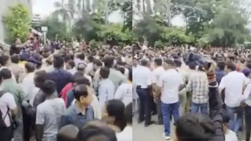 અમદાવાદમાં સેવન્થ ડે સ્કૂલની ચોંકાવનારી ઘટના: વિદ્યાર્થીની હત્યા બાદ અંતિમ યાત્રામાં ઉમટ્યો જનમેદની, ભારે પોલીસ બંદોબસ્ત