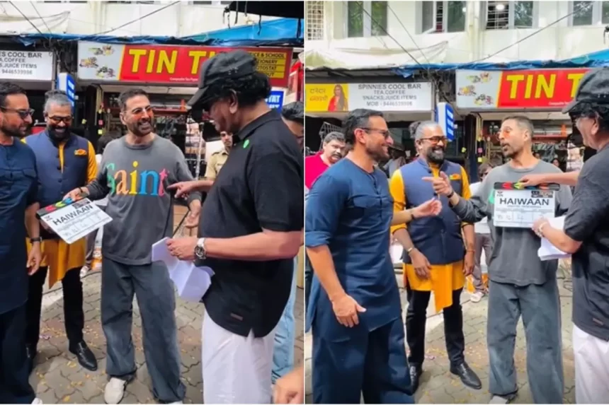 18 વર્ષ પછી અક્ષય કુમાર અને સૈફ અલી ખાન ફરી એક સાથે, ‘હેવાન’ની શૂટિંગ શરૂ