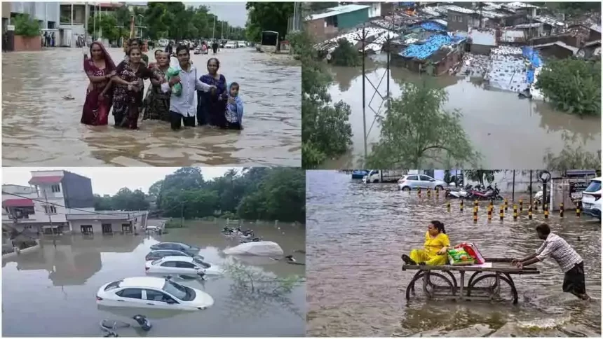 ભાવનગરમાં મેઘરાજાનો પ્રહાર: મહુવામાં પૂરની સ્થિતિ