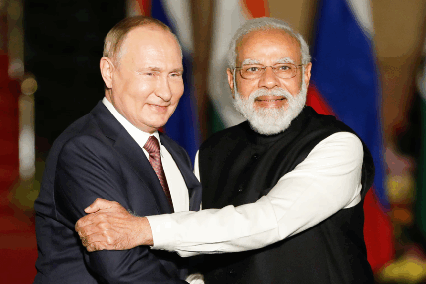 પીએમ મોદીએ પુતિન સાથે કરી ટેલિફોનિક ચર્ચા