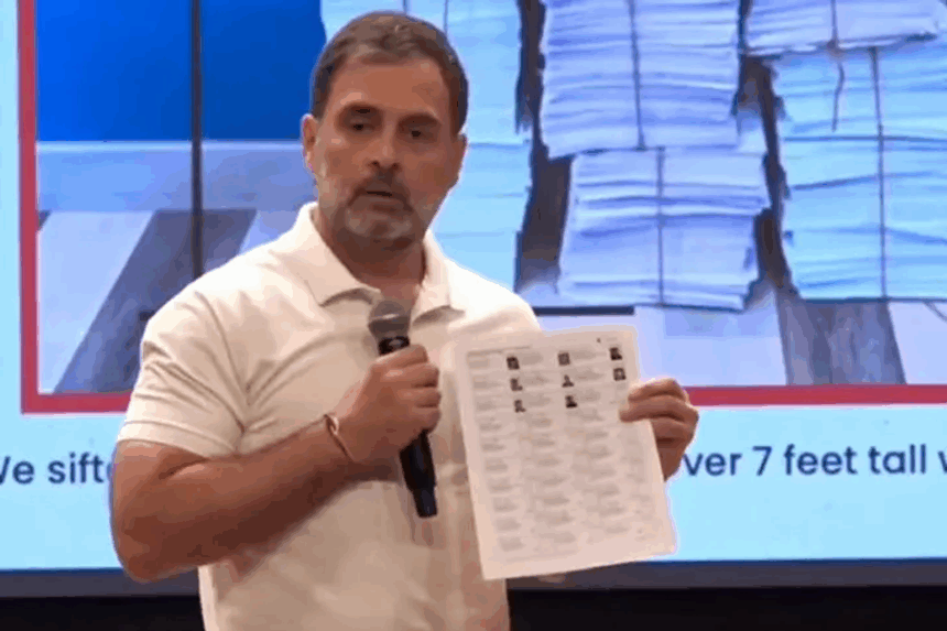 મહારાષ્ટ્ર ચૂંટણીમાં મતચોરીના ગંભીર આક્ષેપ: રાહુલ ગાંધીએ ભાજપ અને ચૂંટણી પંચ પર લગાવ્યા આરોપ