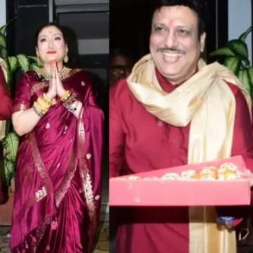 છૂટાછેડાની અફવા વચ્ચે ગણેશ ચતુર્થીના અવસરે સાથે જોવા મળ્યા ગોવિંદા અને સુનીતા, આપ્યો સ્પષ્ટ જવાબ