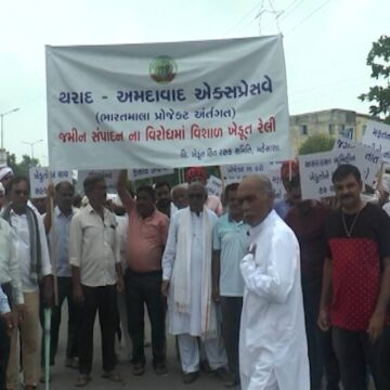 ભારતમાલા પ્રોજેક્ટમાં ઓછા વળતર મુદ્દે મહેસાણા અને બનાસકાંઠાના ખેડૂતોમાં રોષ, ઉગ્ર આંદોલનની ચીમકી