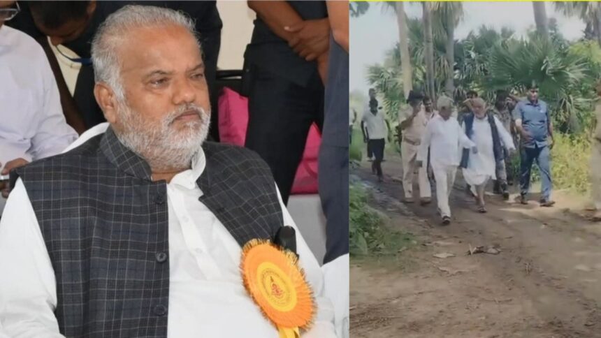 બિહારમાં ગ્રામીણ વિકાસ મંત્રી શ્રવણ કુમાર પર હુમલો, કાફલા પર પથ્થરમારો, બોડીગાર્ડ ઈજાગ્રસ્ત