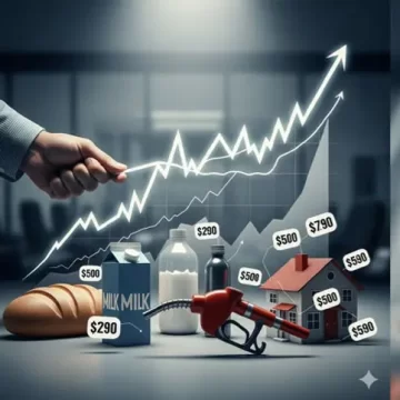 ટ્રમ્પના ટેરિફથી અમેરિકાની અર્થવ્યવસ્થાને મોટો ઝટકો, મોંઘવારી અને બેરોજગારીમાં વધારો