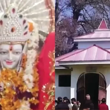 ત્રણ દાયકાથી બંધ કાશ્મીરમાં શારદા ભવાની મંદિરના કપાટ ખુલ્યા, મુસ્લિમ સમુદાયે પંડિતોને આપ્યો હાર્દિક સ્વાગત