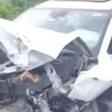 સુરેન્દ્રનગર-લખતર હાઇવે પર બે કાર વચ્ચે ભયાનક ટક્કર, આગ લાગતાં 7 લોકોનાં કરૂણ મોત