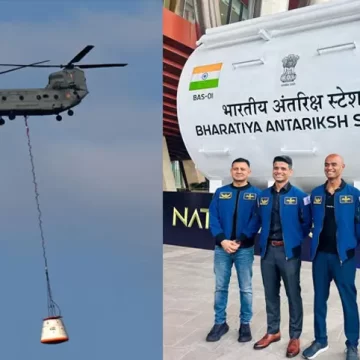 ગગનયાન મિશનની તૈયારીઓ તેજ, ISROએ કર્યું પહેલું સફળ એર ડ્રોપ ટેસ્ટ