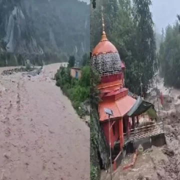 જમ્મુ-કાશ્મીરમાં ભારે વરસાદ અને ભૂસ્ખલન: વૈષ્ણોદેવી યાત્રા હાલ માટે સ્થગિત