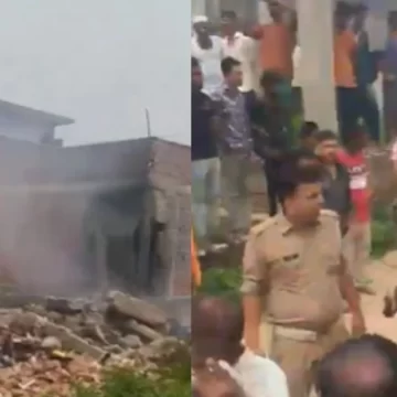 લખનઉમાં ફટાકડા ફેક્ટરીમાં ભયંકર વિસ્ફોટ, 6ના મોતની આશંકા, અનેક ઘાયલ