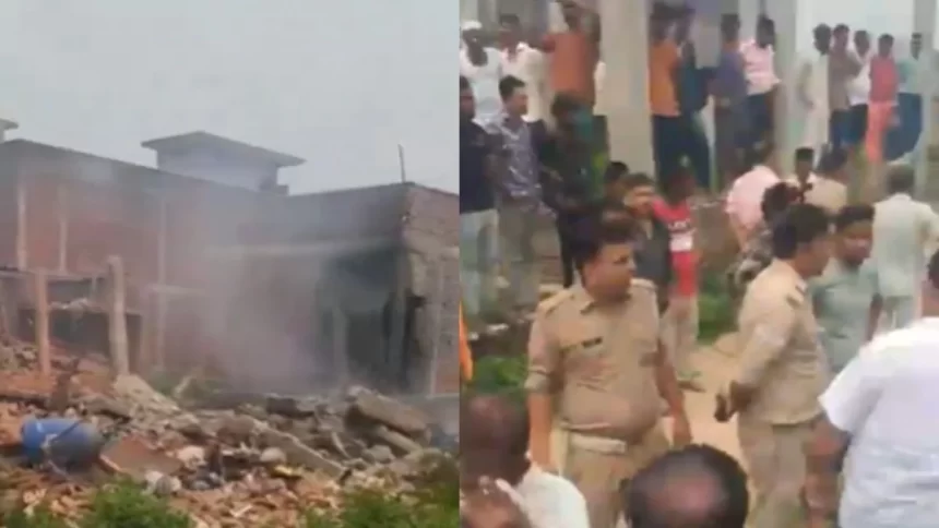 લખનઉમાં ફટાકડા ફેક્ટરીમાં ભયંકર વિસ્ફોટ, 6ના મોતની આશંકા, અનેક ઘાયલ