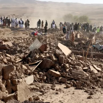 અફઘાનિસ્તાનમાં 6.3 તીવ્રતાનો ભૂકંપ: 250થી વધુનાં મોત, 500થી વધુ ઘાયલ