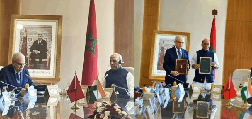 ભારત-મોરોક્કો વચ્ચે સંરક્ષણ સહયોગ માટે MoU પર હસ્તાક્ષર, દેશનું ડિફેન્સ સેક્ટર બનશે વધુ મજબૂત