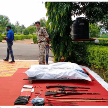 નારાયણપુરમાં સુરક્ષાદળોની મોટી સફળતા: 40-40 લાખના ઈનામી બે નક્સલી કમાન્ડરો ઠાર