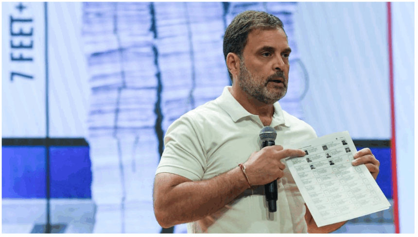 રાહુલ ગાંધીનો મોટો આક્ષેપ: ચૂંટણી પંચ મતદાર યાદીમાંથી નામ ડિલીટ કરી રહ્યું છે, અંદરની માહિતી મળી રહી છે