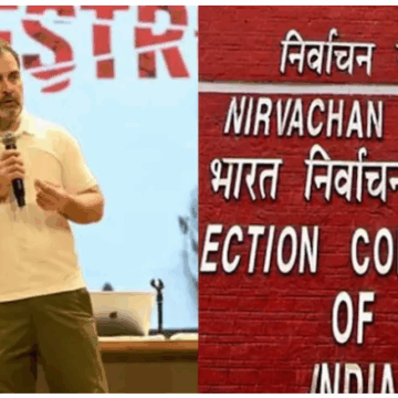 ચૂંટણી પંચે રાહુલ ગાંધીના આરોપોને ખોટા ગણાવ્યા, કહ્યું – મતદાર યાદીમાંથી નામ કાઢવા નિયમો કડક