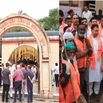 વડાપ્રધાન નરેન્દ્ર મોદીના 75મા જન્મદિવસે સુરતમાં ઇચ્છાનાથ મહાદેવ મંદિરે સ્વચ્છતા અભિયાન, CR પાટીલ જોડાયા