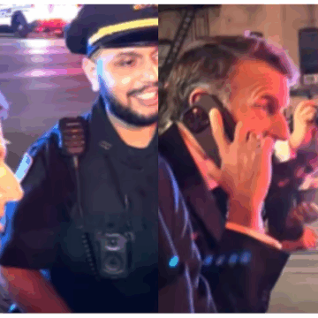 ન્યૂયોર્કમાં ફ્રાન્સના રાષ્ટ્રપતિ ઈમેન્યુઅલ મેક્રોનના કાફલાને પોલીસએ રોક્યો, ટ્રમ્પને કર્યો સીધો ફોન