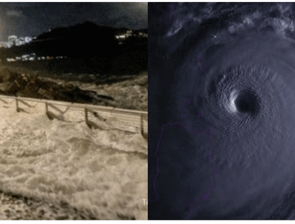 તાઈફૂન રાગાસાએ દક્ષિણ ચીન અને પડોશી દેશોમાં મચાવ્યો હાહાકાર, લાખો લોકોનું સ્થળાંતર