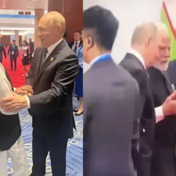 ચીનમાં SCO બેઠકમાં પીએમ મોદી અને પુતિનની ખાસ વાતચીત, શાહબાઝ શરીફ નિરાશ