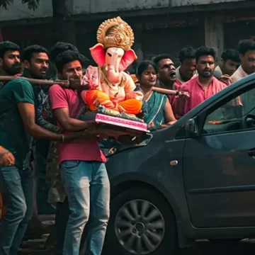 છત્તીસગઢમાં ગણેશ વિસર્જન વખતે ભીડ પર અડફેટે આવ્યો વાહન, 3ના મોત, 22 ઈજાગ્રસ્ત