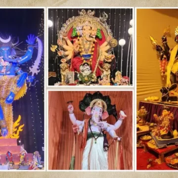 કોટ વિસ્તારમાં ગણેશોત્સવની ઉજવણી, 10-30 ફૂટ પ્રતિમાઓમાં ભક્તોની ભીડ