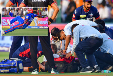 ipl-મેચમાં-દુર્ઘટના,-દિલ્હીનો-સ્ટાર-બોલર-એન્ગિડી-ગંભીર-રીતે-ઈજાગ્રસ્ત,-એમ્બ્યુલન્સ-મેદાનમાં-બોલાવવી-પડી